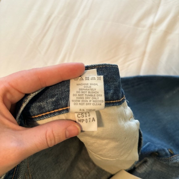 Chimala Vintage Wash Button Fly Jeans | Japanese Denim | Size 28 - Picture 9 of 9